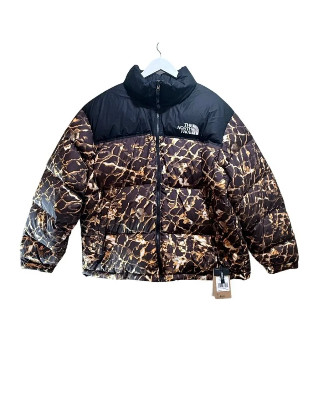 The North Face 1996 Retro Nuptse Puffer Down Jacket Coal Thunder XXL NWT
